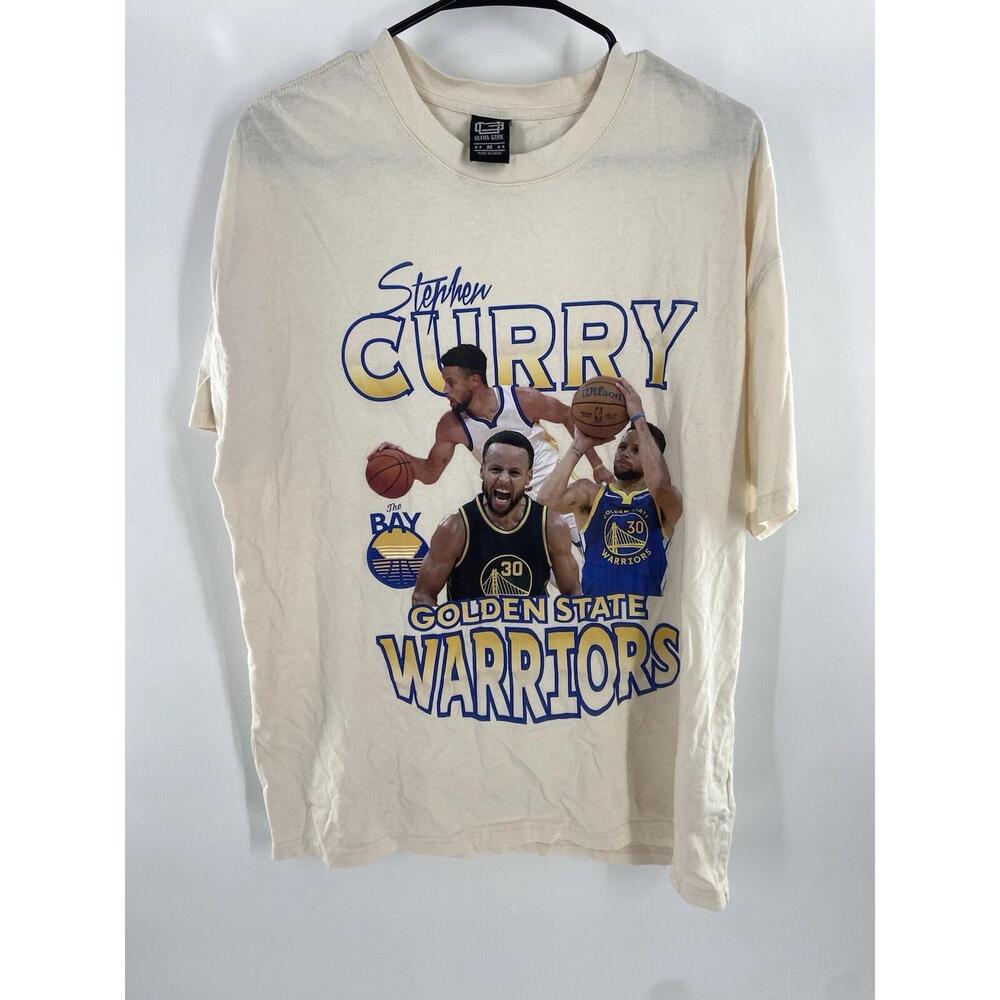 Ultra Game Nba Stephen Curry Golden State Warriors Shirt Mens Medium